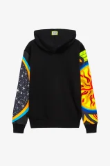 Mikina VR46 Sole Luna Heritage černá 564304