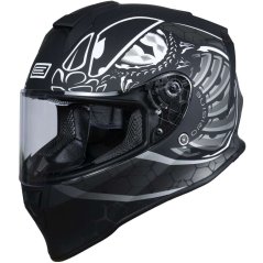 Dětská helma na moto ORIGINE DINAMO KIDS FIGHTER matná titanovo/černá