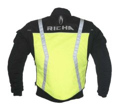 Reflexní moto vesta RICHA SLEEVELESS SAFETY fluo žlutá