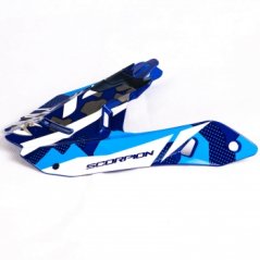 Kšilt SCORPION VX-21 FURIO modro/bílý