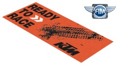 Motorcycle carpet 80x200cm KTM orange/black 902