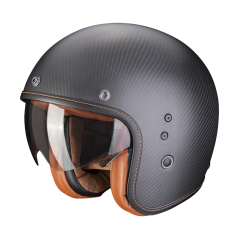 Moto přilba SCORPION BELFAST EVO CARBON matná černá