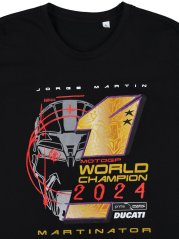 T-shirt DUCATI Jorge Martin #MART1NATOR black 24 36209