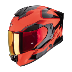Moto přilba SCORPION EXO-530 AIR CLIP červeno/černá