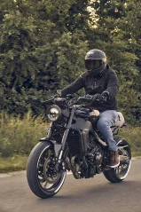 Motorcycle jacket RICHA STRADALE HOODIE black/red
