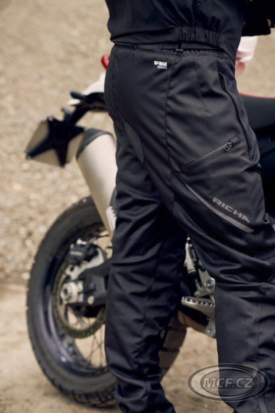 Moto kalhoty RICHA AIRVENT EVO 3 šedé