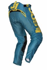 Moto kalhoty JUST1 J-FORCE TERRA modro/žluté