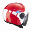 Moto přilba SCORPION EXO-CITY II MALL červeno/bílo/modrá
