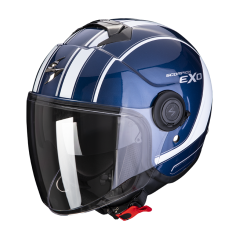 Moto přilba SCORPION EXO-CITY SCOOT tmavě modro/bílá