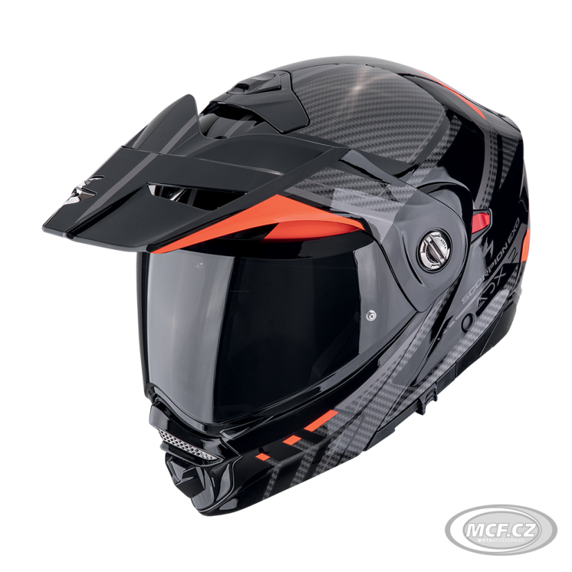 Motorcycle helmet SCORPION ADX-2 LEWIS black/red