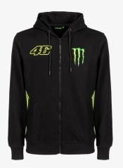 Mikina VR46 Monster Energy 46 černá 531104