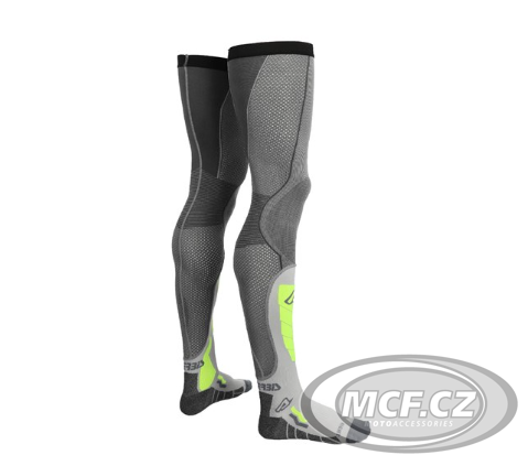 Nadkolenky ACERBIS X-LEG PRO VENTED šedo/fluo žluté 26704.290