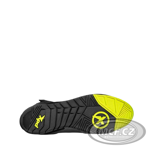 Moto boty XPD X-ROAD H2OUT® fluo žluté