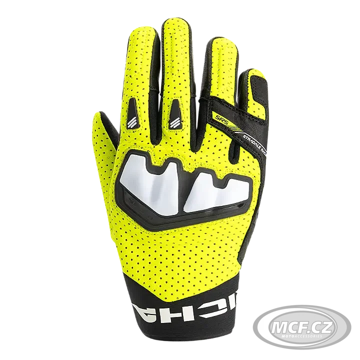 Moto rukavice RICHA STRADALE AP-X LEATHER černo/žluté