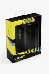Rukojeti na moto VR46 černo/fluo žluté 493504