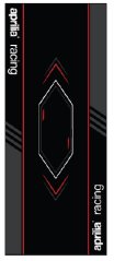 Motorcycle carpet 80x250cm APRILIA black 2301