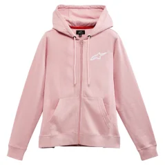 Dámská mikina ALPINESTARS AGELESS CHEST HOODIE růžovo/bílá 1232-51800 3110