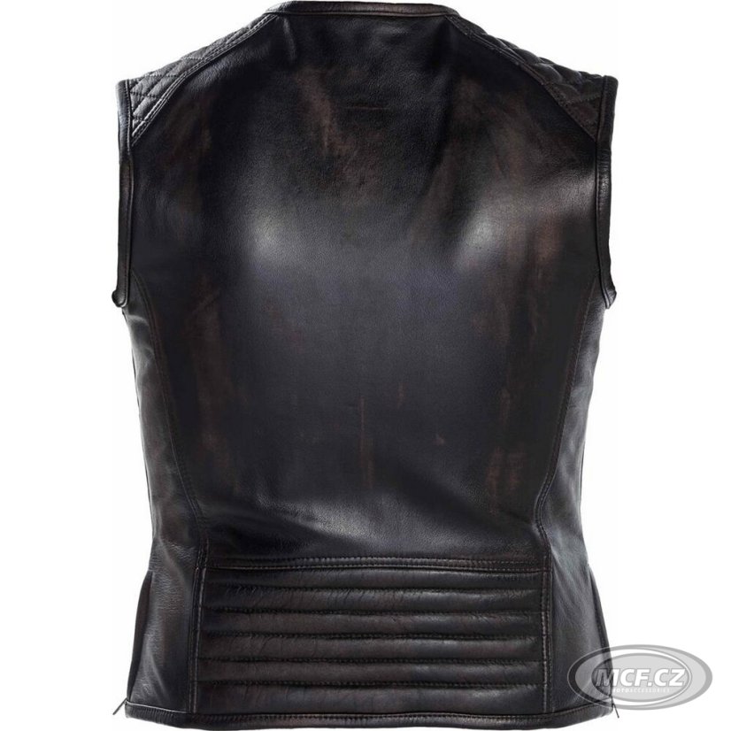 Kožená vesta RICHA COLT černá