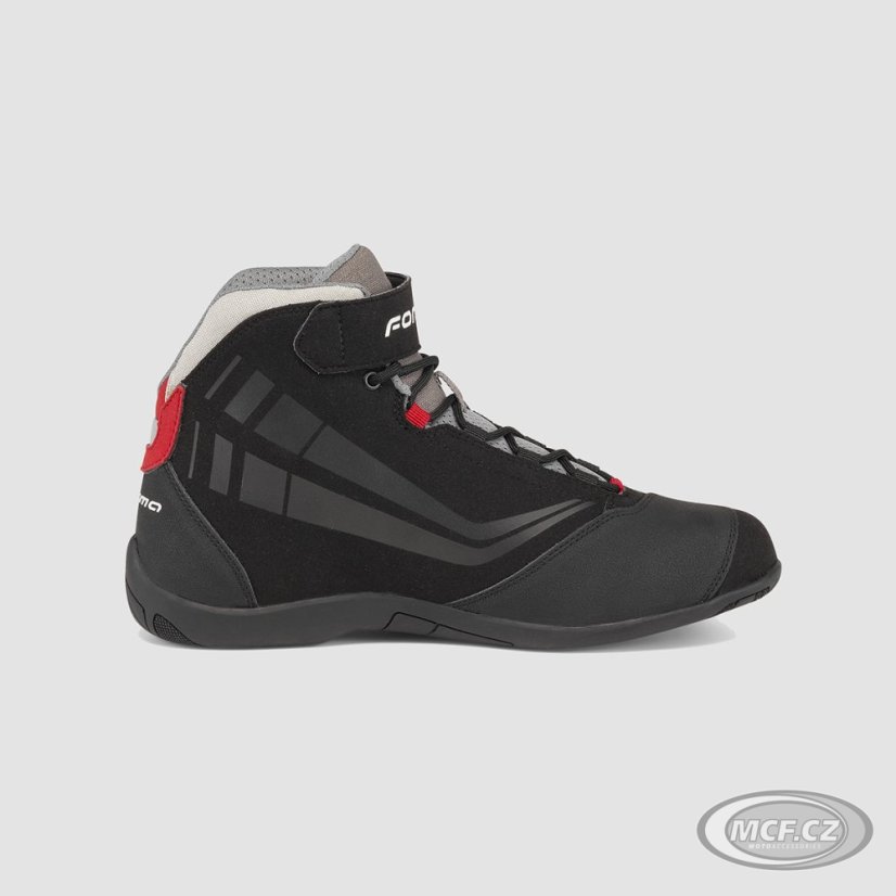 Moto boots FORMA GENESIS black/grey/bordeaux