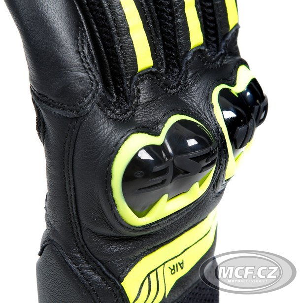 Moto rukavice DAINESE MIG 3 UNISEX černo/neonově žluté