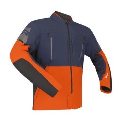 Motorcycle jacket RICHA ORION Gore-Tex dark blue/orange