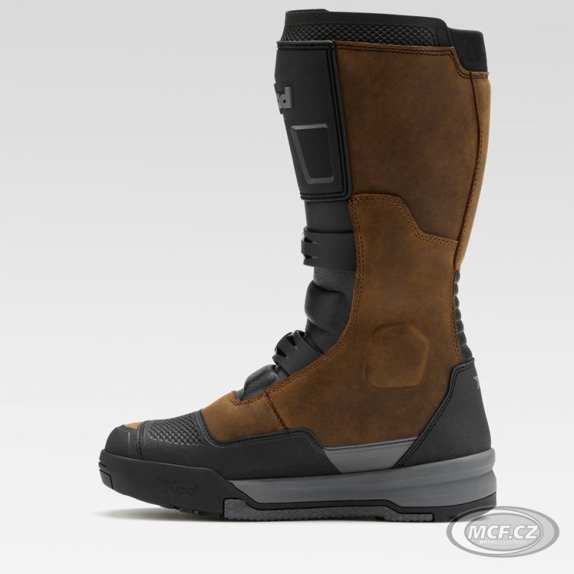 Moto boots XPD X-ADVENTURE H2OUT brown