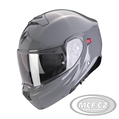 Moto přilba SCORPION EXO-930 EVO solid cementově šedá