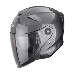 Motorcycle helmet SCORPION EXO-GT JET solid metallic grey
