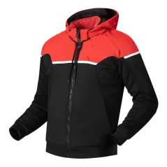 Moto bunda RICHA STRADALE HOODIE černo/červená