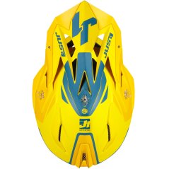 Kšilt JUST1 J18 PULSAR žluto/modrý