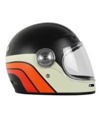 Retro helma na moto ORIGINE VEGA CLASSIC černá (matná)