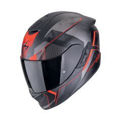 Motorcycle helmet SCORPION EXO-1400 EVO II AIR INTENSIO matte black/red