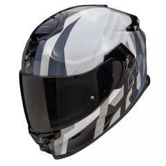 Motorcycle helmet SCORPION EXO-GT SP AIR TOURADVEN pearl white/silver