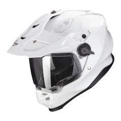 Moto přilba SCORPION ADF-9000 AIR solid perleťově bílá-TEST ME
