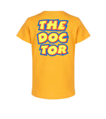 Dětské triko VR46 Sun Moon oranžové 527013