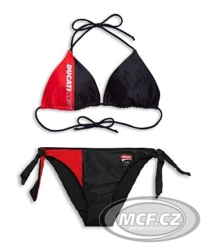 Dámské bikini DUCATI RACE černo/červené 98770163