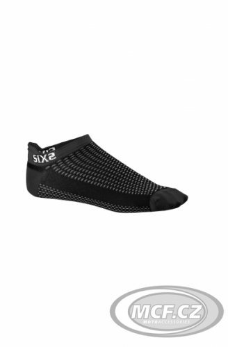 Kotníkové ponožky SIX2 černé FANTS