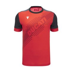 T-shirt DUCATI X Macron Padel red