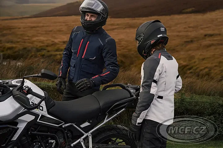 Moto bunda RICHA TAURUS černo/fluo žlutá