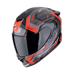 Moto přilba SCORPION EXO-1400 EVO II AIR LINART černo/červená