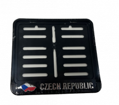Držák SPZ Czech Republic s vlajkou