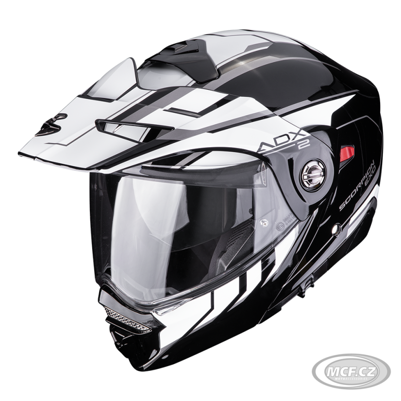 Moto přilba SCORPION ADX-2 WALT černo/bílá