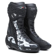 Moto boots TCX RT-RACE black/white/grey