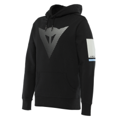 Mikina DAINESE FADE HOODIE černo/šedo/bílá