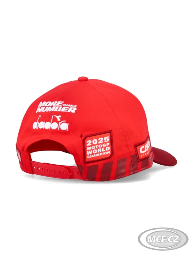 Kšiltovka MARC MARQUEZ 93 #1 červená 25 46010