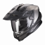 Moto přilba SCORPION ADF-9000 AIR TRAIL matná černo/stříbrná