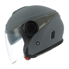 Moto přilba ASTONE DJ10-2 LINES matná tmavě šedá