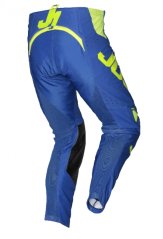 Moto kalhoty JUST1 J-FLEX ARIA modro/neonově žluté
