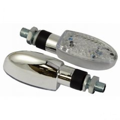 Blinkry BIKE-IT LED ORB chromové INDLED42