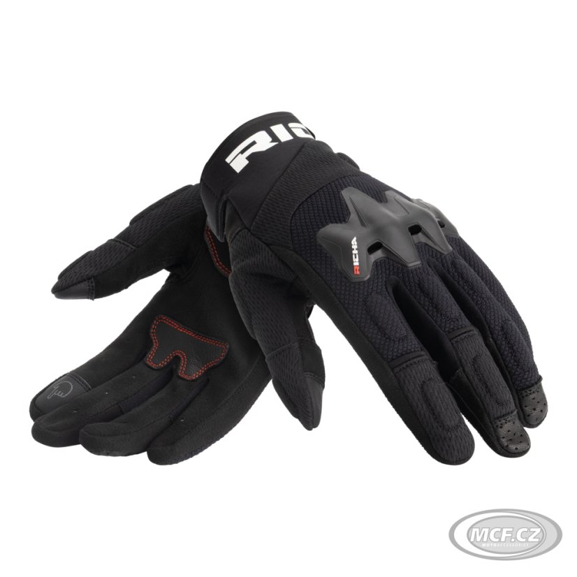 Dámské moto rukavice RICHA JETSTREAM černé